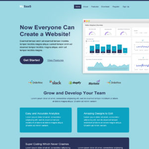 Ready Made Saas Landing Page